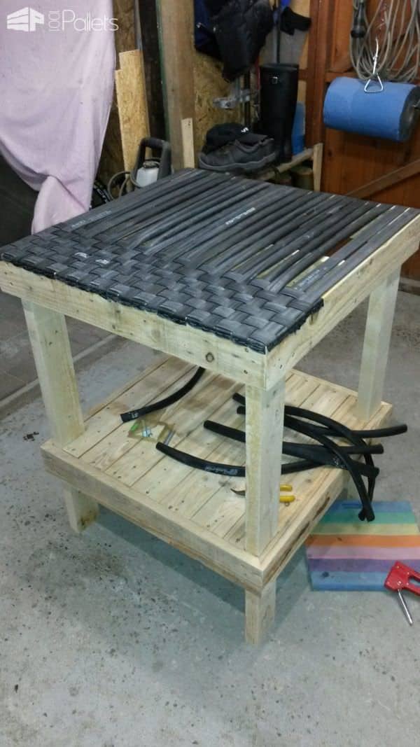 Innovative Inner Tube Pallet Lounge Set Pallet Desks & Pallet Tables Innovative Inner Tube Pallet Lounge Set Pallet Desks & Pallet Tables