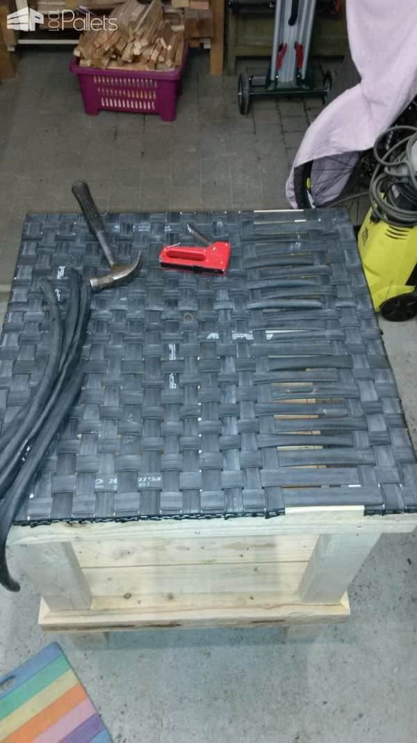 Innovative Inner Tube Pallet Lounge Set Pallet Desks & Pallet Tables Innovative Inner Tube Pallet Lounge Set Pallet Desks & Pallet Tables