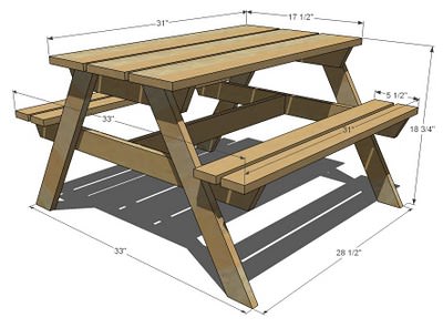Pallet Children’s Picnic Table For Ten Bucks! Pallet Desks & Pallet Tables Pallet Children’s Picnic Table For Ten Bucks! Pallet Desks & Pallet Tables