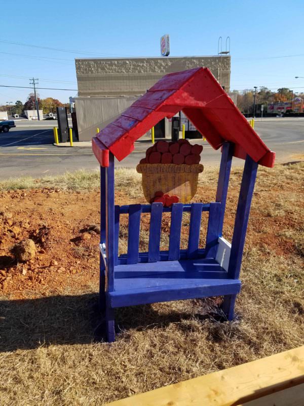 Precious Little Apple Barn Kid’s Pallet Bench Pallet Benches, Pallet Chairs & Stools Pallet Sheds, Cabins, Huts & Playhouses Precious Little Apple Barn Kid’s Pallet Bench Pallet Benches, Pallet Chairs & Stools Pallet Sheds, Cabins, Huts & Playhouses
