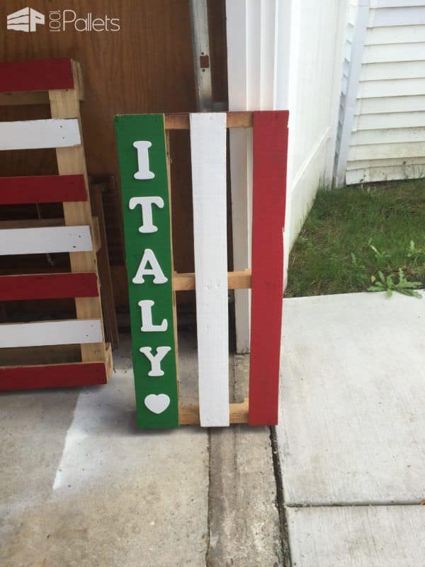 Show Your Pride With Themed Painted Pallets Pallet Home Décor Ideas Show Your Pride With Themed Painted Pallets Pallet Home Décor Ideas