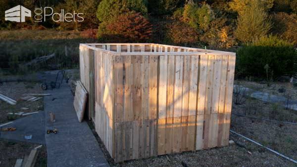 Wow Extra-large Pallet Storage Shed Pallet Sheds, Cabins, Huts & Playhouses Wow Extra-large Pallet Storage Shed Pallet Sheds, Cabins, Huts & Playhouses
