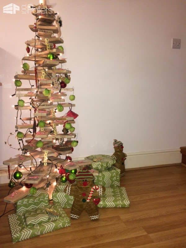 Abstract/Modern Scandinavian Pallet Christmas Tree Pallet Home Décor Ideas Abstract/Modern Scandinavian Pallet Christmas Tree Pallet Home Décor Ideas