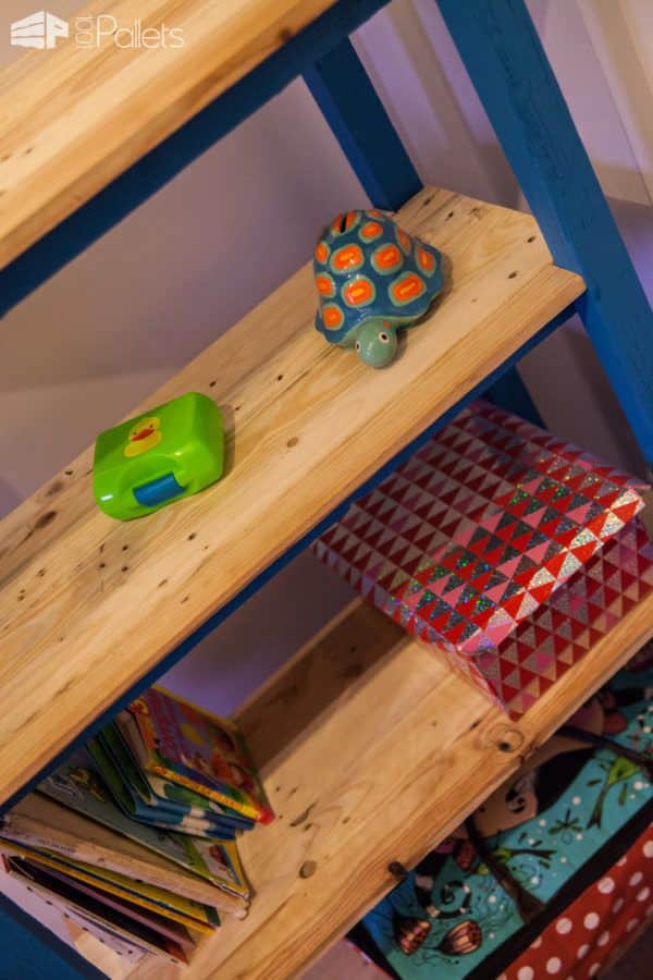 Daughter’s New Blue Pallet Shelves / Une étagère Pour Ma Fille Pallet Shelves & Pallet Coat Hangers Daughter’s New Blue Pallet Shelves / Une étagère Pour Ma Fille Pallet Shelves & Pallet Coat Hangers