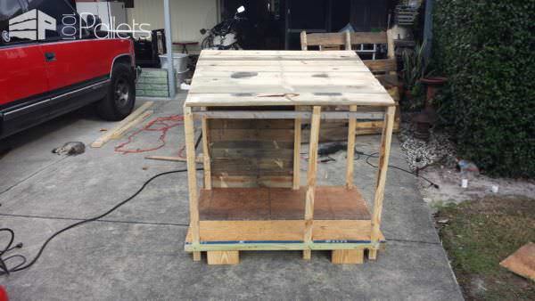 Deluxe Pallet Canine Cabin Any Dog Would Love! Animal Pallet Houses & Pallet Supplies Pallet Sheds, Cabins, Huts & Playhouses Deluxe Pallet Canine Cabin Any Dog Would Love! Animal Pallet Houses & Pallet Supplies Pallet Sheds, Cabins, Huts & Playhouses