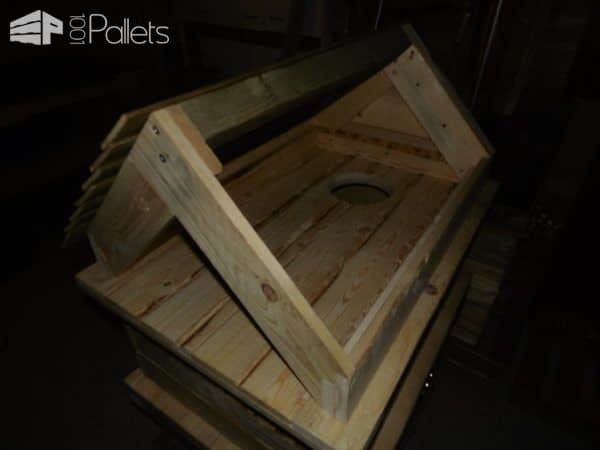 Outrageous Outdoor Deluxe Pallet Cat House Animal Pallet Houses & Pallet Supplies Outrageous Outdoor Deluxe Pallet Cat House Animal Pallet Houses & Pallet Supplies
