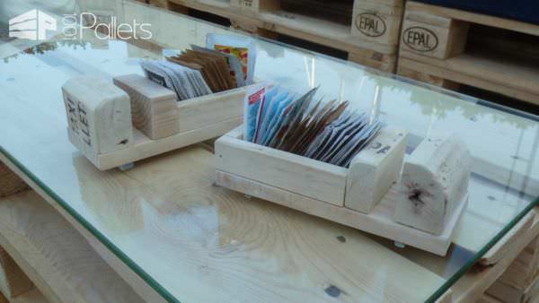Pallet Wood Sugar Packet Holders / Porta Bustine Zucchero Pallet Home Accessories Pallet Wood Sugar Packet Holders / Porta Bustine Zucchero Pallet Home Accessories