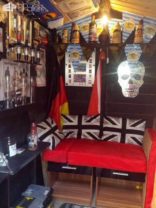 Propoganda 2016 Pallet Bar Extension Pallet Bars Pallet Sheds, Cabins, Huts & Playhouses Propoganda 2016 Pallet Bar Extension Pallet Bars Pallet Sheds, Cabins, Huts & Playhouses