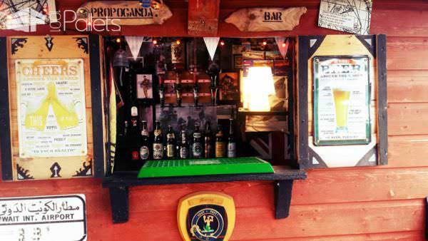 Propoganda 2016 Pallet Bar Extension Pallet Bars Pallet Sheds, Cabins, Huts & Playhouses Propoganda 2016 Pallet Bar Extension Pallet Bars Pallet Sheds, Cabins, Huts & Playhouses