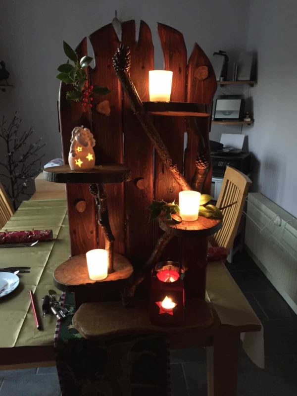 Branch Out With These Pallet Tealight Holders Pallet Home Accessories Pallet Lamps & Lights Branch Out With These Pallet Tealight Holders Pallet Home Accessories Pallet Lamps & Lights