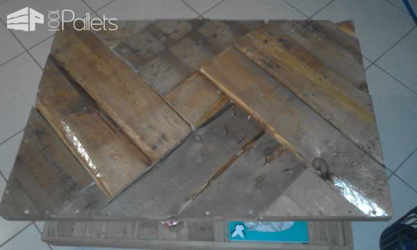 Geometric Patterned Pallet Coffee Table On Wheels Pallet Coffee Tables Geometric Patterned Pallet Coffee Table On Wheels Pallet Coffee Tables