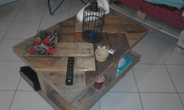 Geometric Patterned Pallet Coffee Table On Wheels Pallet Coffee Tables Geometric Patterned Pallet Coffee Table On Wheels Pallet Coffee Tables