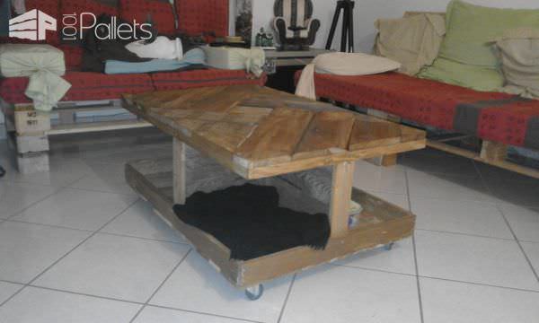 Geometric Patterned Pallet Coffee Table On Wheels Pallet Coffee Tables Geometric Patterned Pallet Coffee Table On Wheels Pallet Coffee Tables
