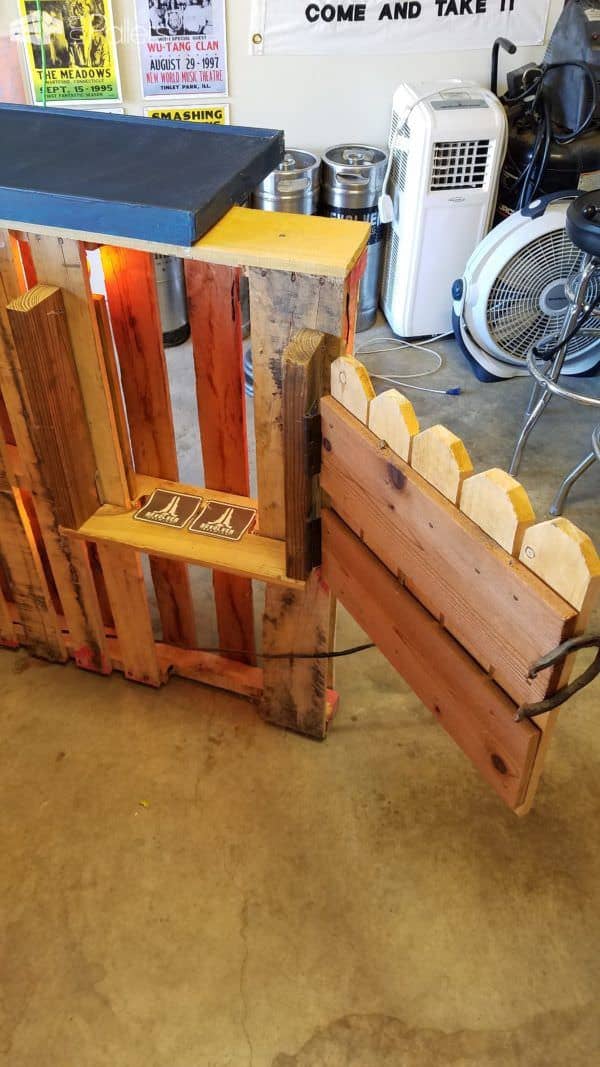 Have 3 Pallets? Make One Pallet Bar! Pallet Bars Have 3 Pallets? Make One Pallet Bar! Pallet Bars