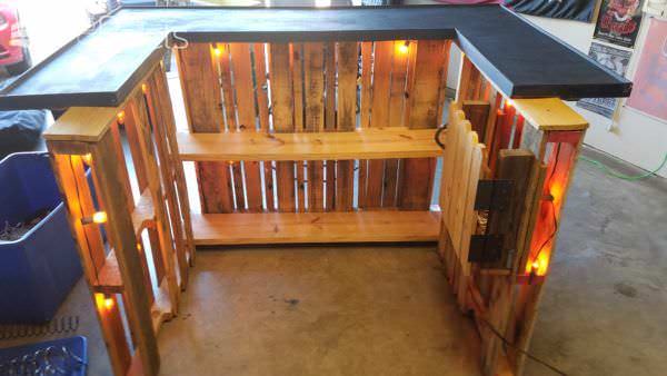 Have 3 Pallets? Make One Pallet Bar! Pallet Bars Have 3 Pallets? Make One Pallet Bar! Pallet Bars