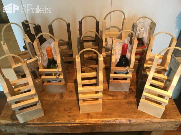 Rustic Pallet Wood Reusable Wine Gift Bags Pallet Home Accessories Rustic Pallet Wood Reusable Wine Gift Bags Pallet Home Accessories