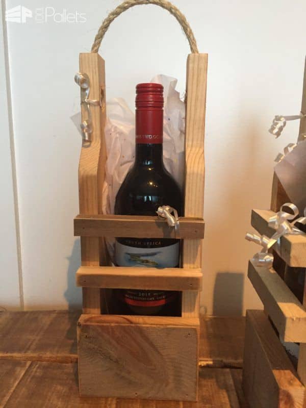 Rustic Pallet Wood Reusable Wine Gift Bags Pallet Home Accessories Rustic Pallet Wood Reusable Wine Gift Bags Pallet Home Accessories