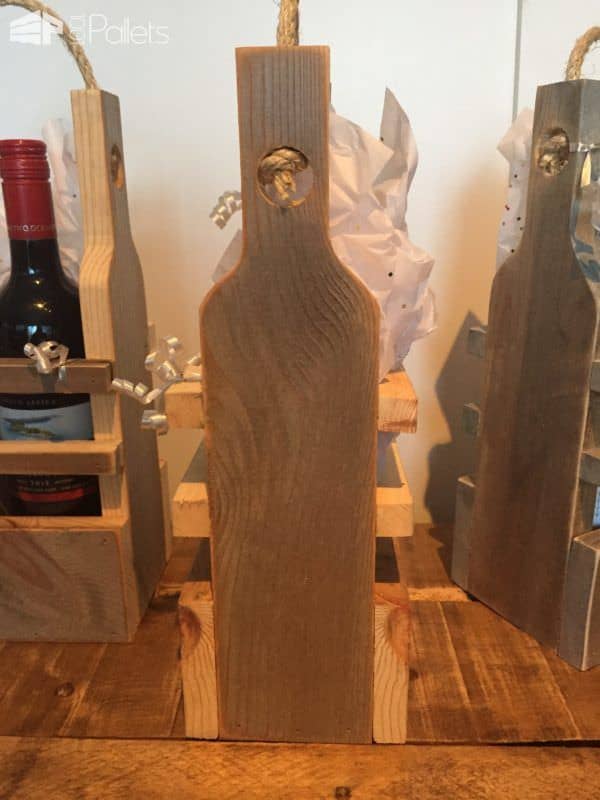 Rustic Pallet Wood Reusable Wine Gift Bags Pallet Home Accessories Rustic Pallet Wood Reusable Wine Gift Bags Pallet Home Accessories