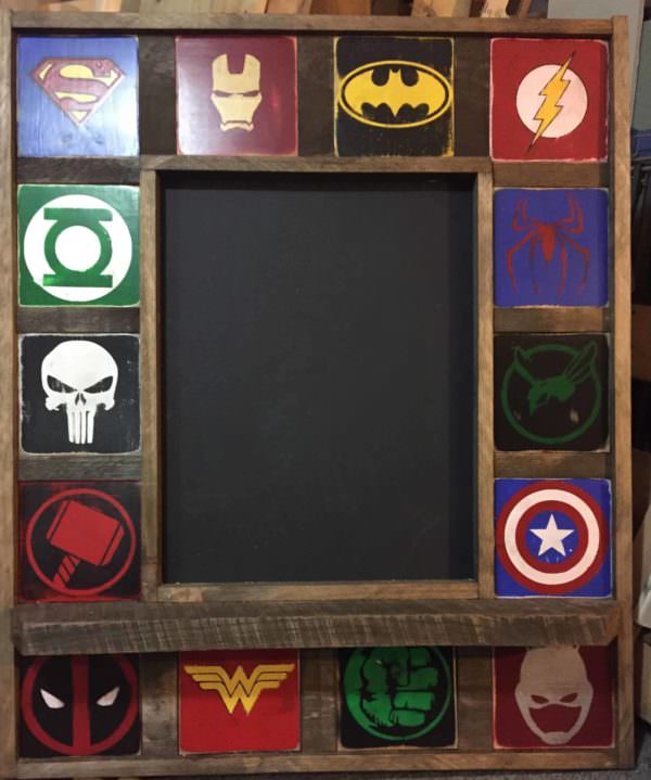 Stupendous Pallet Wood Superhero Chalkboard Pallet Home Accessories Stupendous Pallet Wood Superhero Chalkboard Pallet Home Accessories