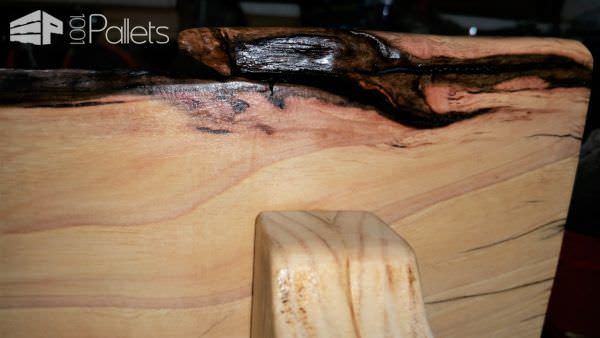 The Walking Dead Fan Art Wood Turned Pallet Bat “Lucille” With Display Shelf Pallet Home Accessories The Walking Dead Fan Art Wood Turned Pallet Bat “Lucille” With Display Shelf Pallet Home Accessories