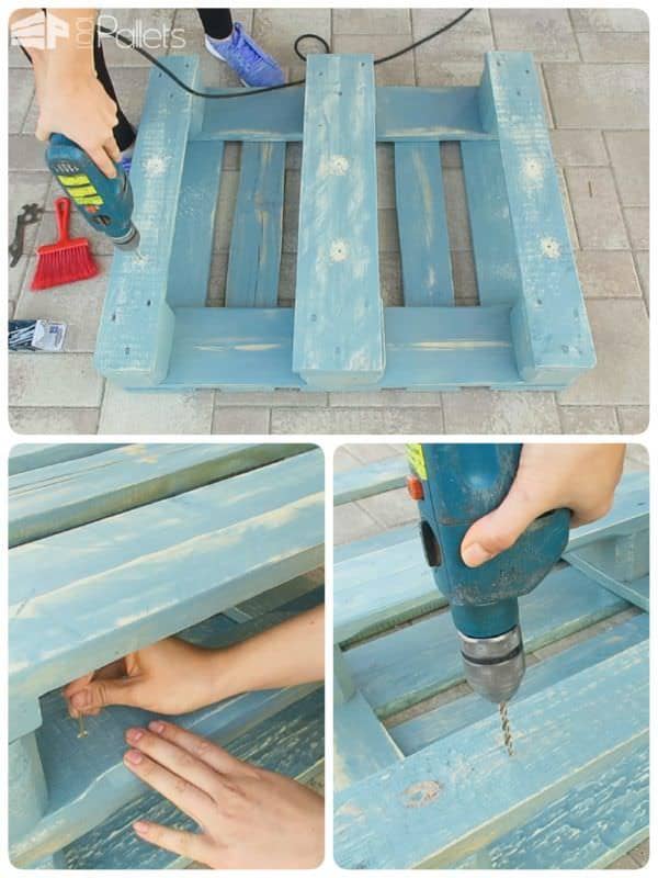 Vintage Style Pallet Coffee Table With Diy Video Pallet Coffee Tables Pallet Tutorials Vintage Style Pallet Coffee Table With Diy Video Pallet Coffee Tables Pallet Tutorials