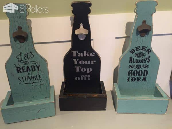 Wall Mounted Pallet Bottle-top Catchers Pallet Home Accessories Wall Mounted Pallet Bottle-top Catchers Pallet Home Accessories