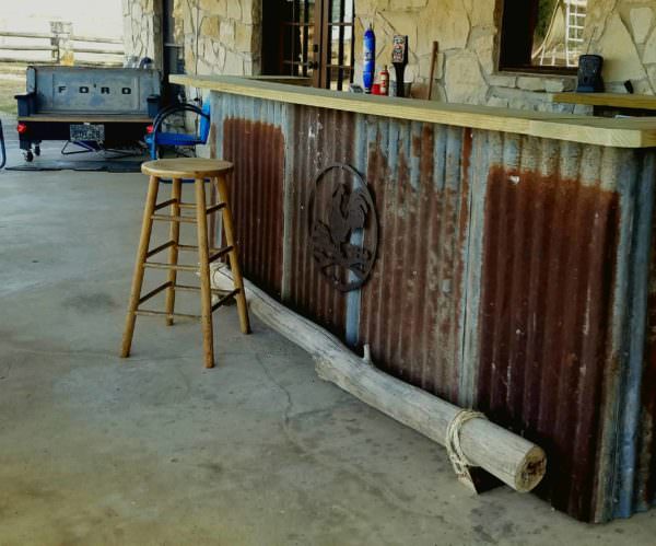 Country Western Saloon Pallet Backyard Bar Pallet Bars 