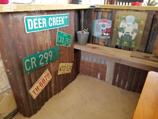 Country Western Saloon Pallet Backyard Bar Pallet Bars Country Western Saloon Pallet Backyard Bar Pallet Bars