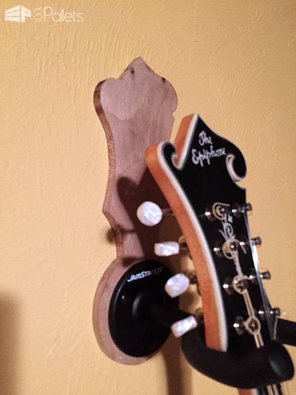Guitar Headstock-shaped Pallet Wall Hangers Pallet Home Accessories Guitar Headstock-shaped Pallet Wall Hangers Pallet Home Accessories