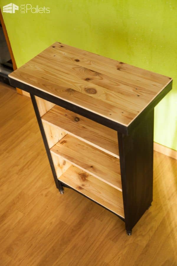 Metal-framed Mobile Pallet Tv Stand Pallet Shelves & Pallet Coat Hangers Pallet TV Stands & Racks Metal-framed Mobile Pallet Tv Stand Pallet Shelves & Pallet Coat Hangers Pallet TV Stands & Racks