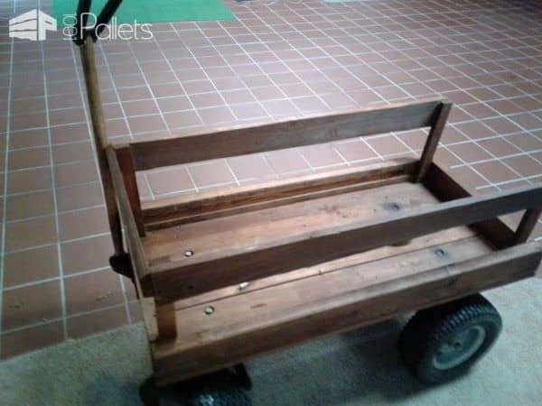 Pallet Yard Wagon For Mom Pallets in the Garden Pallet Yard Wagon For Mom Pallets in the Garden