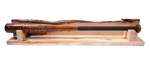 The Walking Dead Fan Art Wood Turned Pallet Bat “Lucille” With Display Shelf Pallet Home Accessories The Walking Dead Fan Art Wood Turned Pallet Bat “Lucille” With Display Shelf Pallet Home Accessories