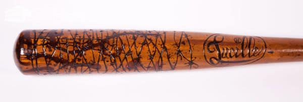 The Walking Dead Fan Art Wood Turned Pallet Bat “Lucille” With Display Shelf Pallet Home Accessories The Walking Dead Fan Art Wood Turned Pallet Bat “Lucille” With Display Shelf Pallet Home Accessories