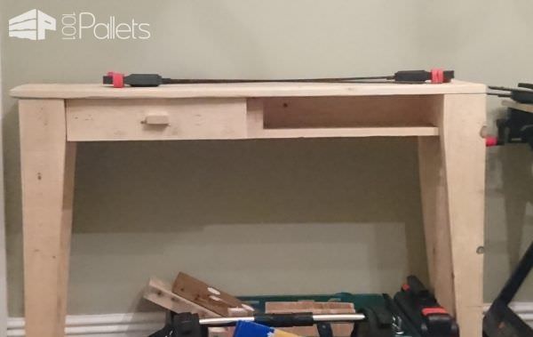 Upcycled Elegance Pallet Console Table Pallet Desks & Pallet Tables Upcycled Elegance Pallet Console Table Pallet Desks & Pallet Tables