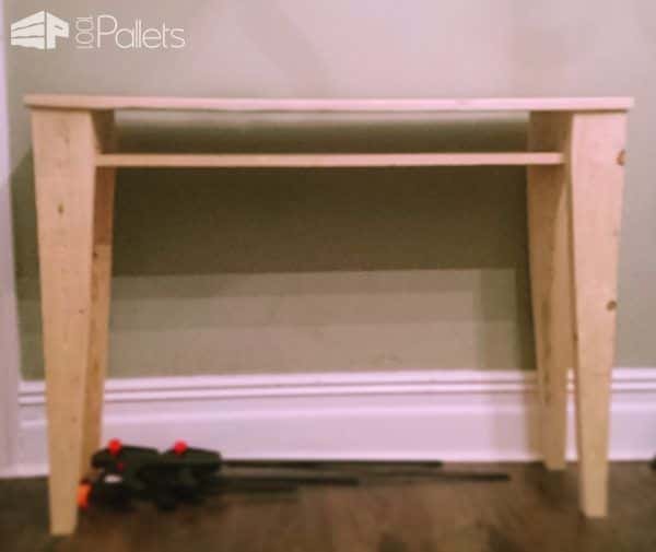 Upcycled Elegance Pallet Console Table Pallet Desks & Pallet Tables Upcycled Elegance Pallet Console Table Pallet Desks & Pallet Tables
