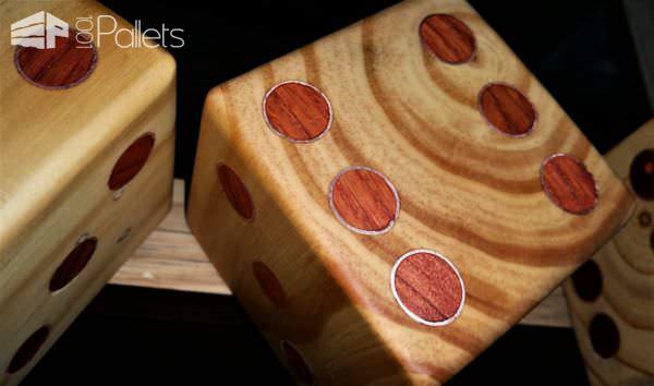 Yardzee Pallet Dice Set With Scorecard Storage Bucket Fun Pallet Crafts for Kids Yardzee Pallet Dice Set With Scorecard Storage Bucket Fun Pallet Crafts for Kids