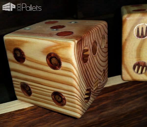 Yardzee Pallet Dice Set With Scorecard Storage Bucket Fun Pallet Crafts for Kids Yardzee Pallet Dice Set With Scorecard Storage Bucket Fun Pallet Crafts for Kids