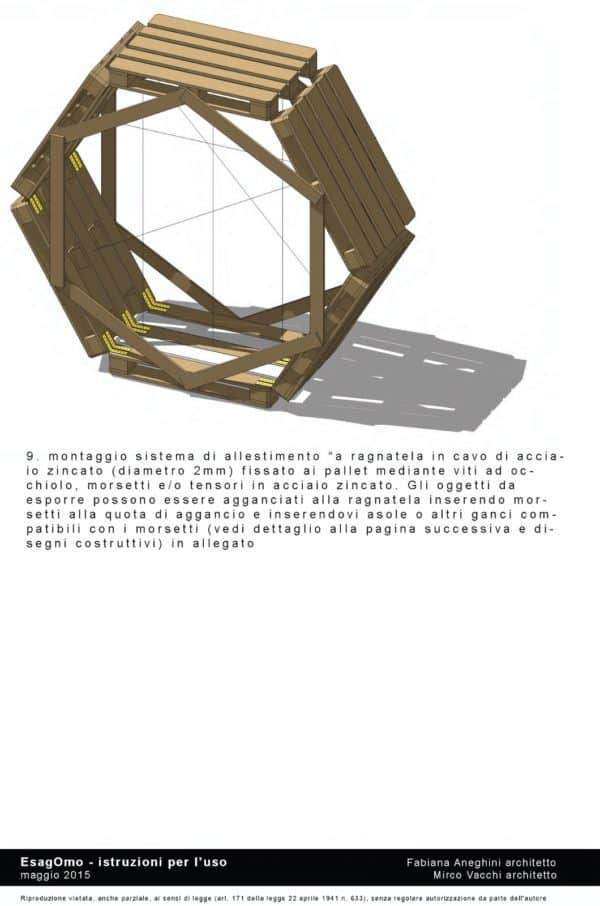 A Pallet Module For Exhibitions (Esagomo) English Tutorials A Pallet Module For Exhibitions (Esagomo) English Tutorials
