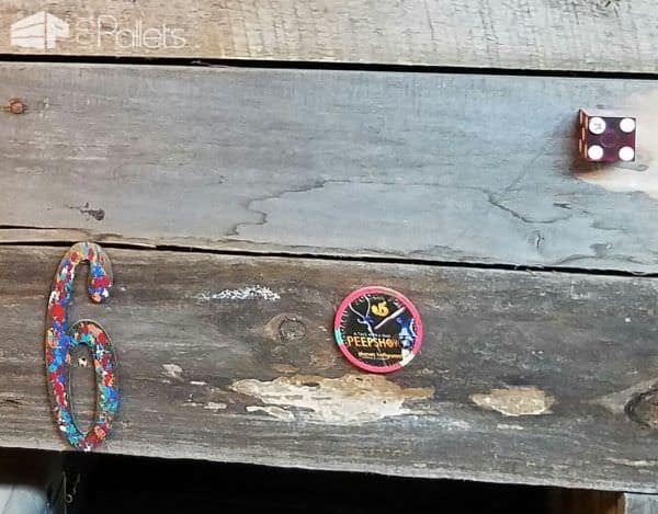 Carnival Themed Unique Pallet Clock Pallet Clocks Carnival Themed Unique Pallet Clock Pallet Clocks