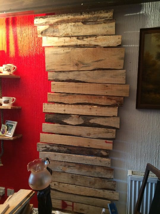 Change Drab Into Fab Making Pallet Wall Accents Pallet Walls & Pallet Doors Change Drab Into Fab Making Pallet Wall Accents Pallet Walls & Pallet Doors