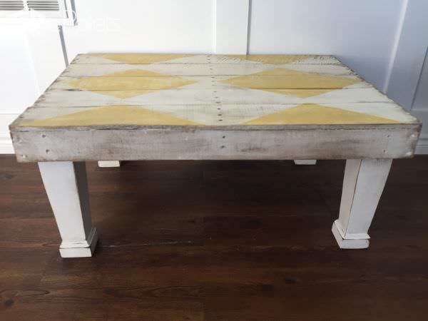 Diamond-patterned Rustic Coffee Table Pallet Coffee Tables Diamond-patterned Rustic Coffee Table Pallet Coffee Tables