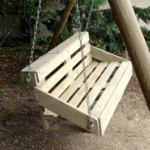 Easy Diy Tutorial: Build & Install One Pallet Swing Bench Pallet Benches, Pallet Chairs & Stools Pallet Tutorials Easy Diy Tutorial: Build & Install One Pallet Swing Bench Pallet Benches, Pallet Chairs & Stools Pallet Tutorials