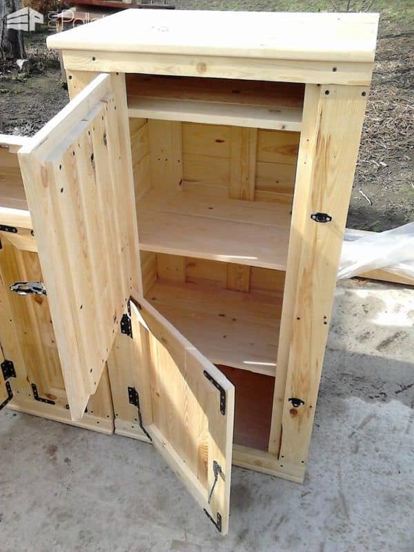 Exquisite Pallet Sideboard Set – Great For Any Room! Pallet Cabinets & Wardrobes Exquisite Pallet Sideboard Set – Great For Any Room! Pallet Cabinets & Wardrobes