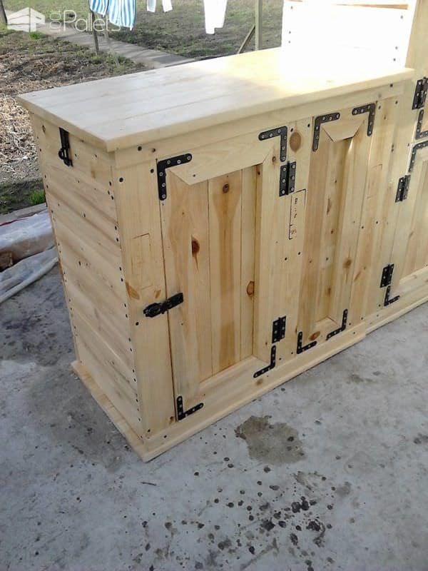 Exquisite Pallet Sideboard Set – Great For Any Room! Pallet Cabinets & Wardrobes Exquisite Pallet Sideboard Set – Great For Any Room! Pallet Cabinets & Wardrobes