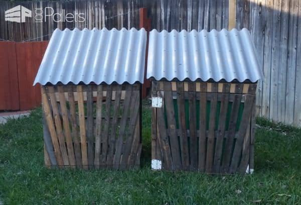 Gated Pallet Compost Bins Can Be Used For Many Outdoor Purposes Pallet Planters & Compost Bins Gated Pallet Compost Bins Can Be Used For Many Outdoor Purposes Pallet Planters & Compost Bins