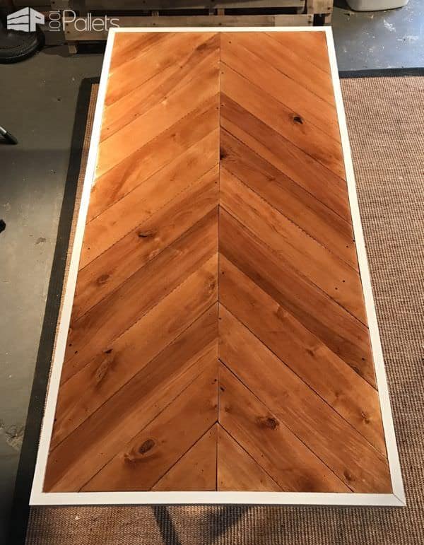 Industrial Chevron Pallet Coffee Table Pallet Coffee Tables Industrial Chevron Pallet Coffee Table Pallet Coffee Tables