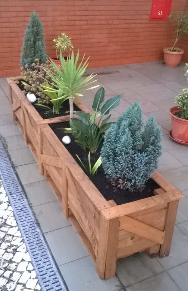 Pair O’ Patio Pallet Planters Pallet Planters & Compost Bins Pair O’ Patio Pallet Planters Pallet Planters & Compost Bins