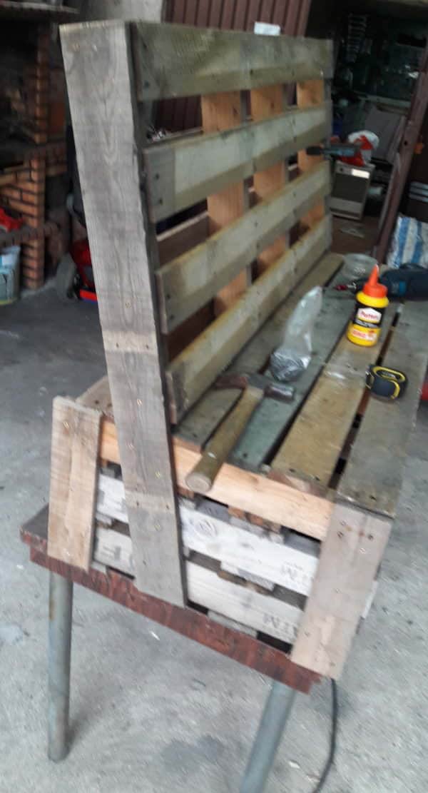 Pallet Box Bench Can Be Used Almost Anywhere! Pallet Benches, Pallet Chairs & Stools Pallet Box Bench Can Be Used Almost Anywhere! Pallet Benches, Pallet Chairs & Stools