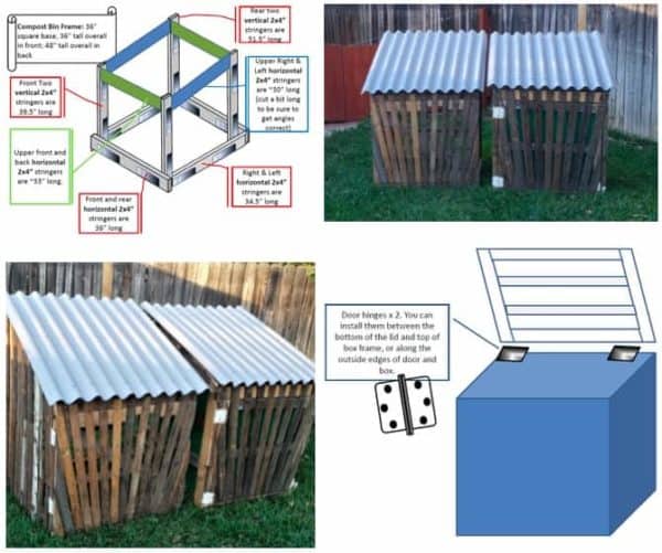 Pallet Compost Bin English Tutorials Garden Pallet Compost Bin English Tutorials Garden