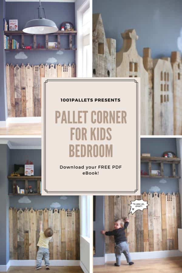 Pallet Corner For Kids Bedroom English Tutorials Home décor 